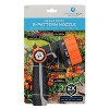 HydroTech Heavy Duty 8 Pattern Hose Nozzle Black/Orange - 2 of 4
