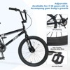INFURNIC Bicycles Freestyle Kids Bike Single Speed with Rear Caliper Brake for Boys and Girls 7 Years and Up, Black, 55.12"*25.2"*37" - 2 of 4