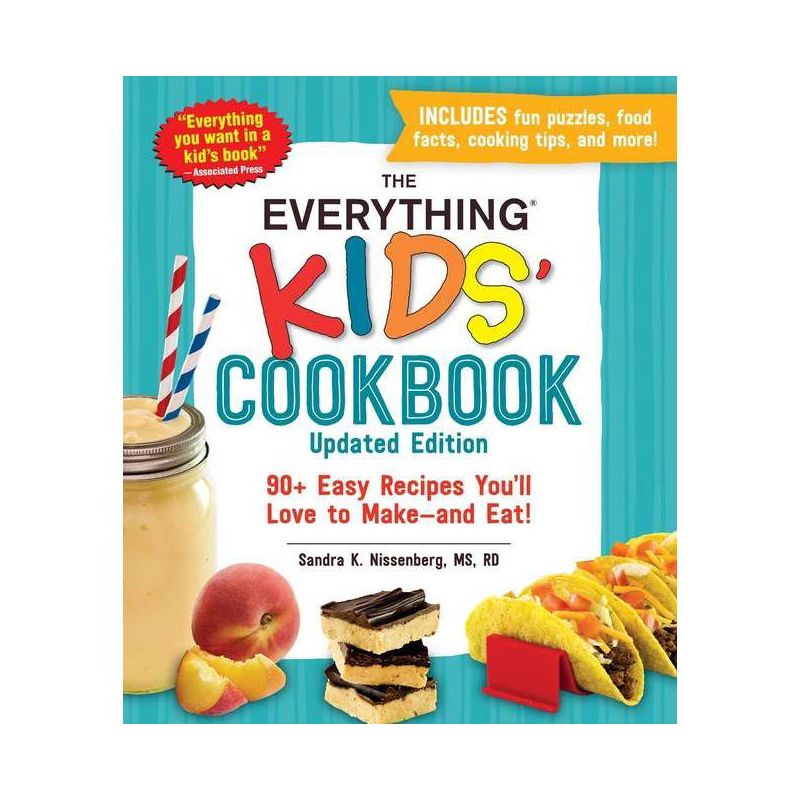 The Everything Kids' Cookbook, Updated Edition - (Everything(r) Kids) by  Sandra K Nissenberg (Paperback), 1 of 2