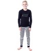 Peanuts Rocker Sleep Tight Fit Cotton Matching Family Pajama Set - 2 of 4
