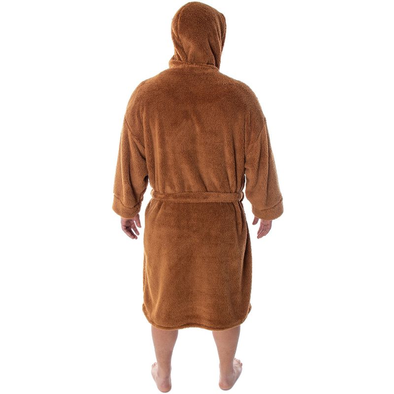 Big and Tall Chewbacca Costume Robe Star Wars Adult Plush Brown, 2 of 7