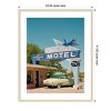 Amanti Art Route 66 by Bethany Young Wood Framed Wall Art Print - 3 of 4