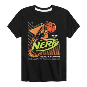 Boys' - NERF - Basketball Unstoppable Ready To Win Short Sleeve Graphic T-Shirt - 1 of 4
