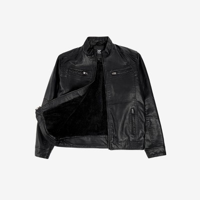 X RAY Kids and Boys PU Jacket With Lining
