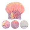 Unique Bargains Water-absorbent Bow Gradient Hair Towel 1 Pc - 3 of 4