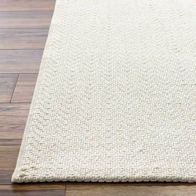 Hauteloom Ozzie Textured Ivory Area Rug