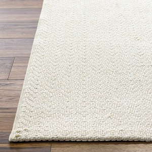 Hauteloom Ozzie Textured Ivory Area Rug - 1 of 4