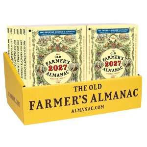 The 2027 Old Farmer's Almanac 24-Copy Counter Display - (Paperback) - 1 of 1