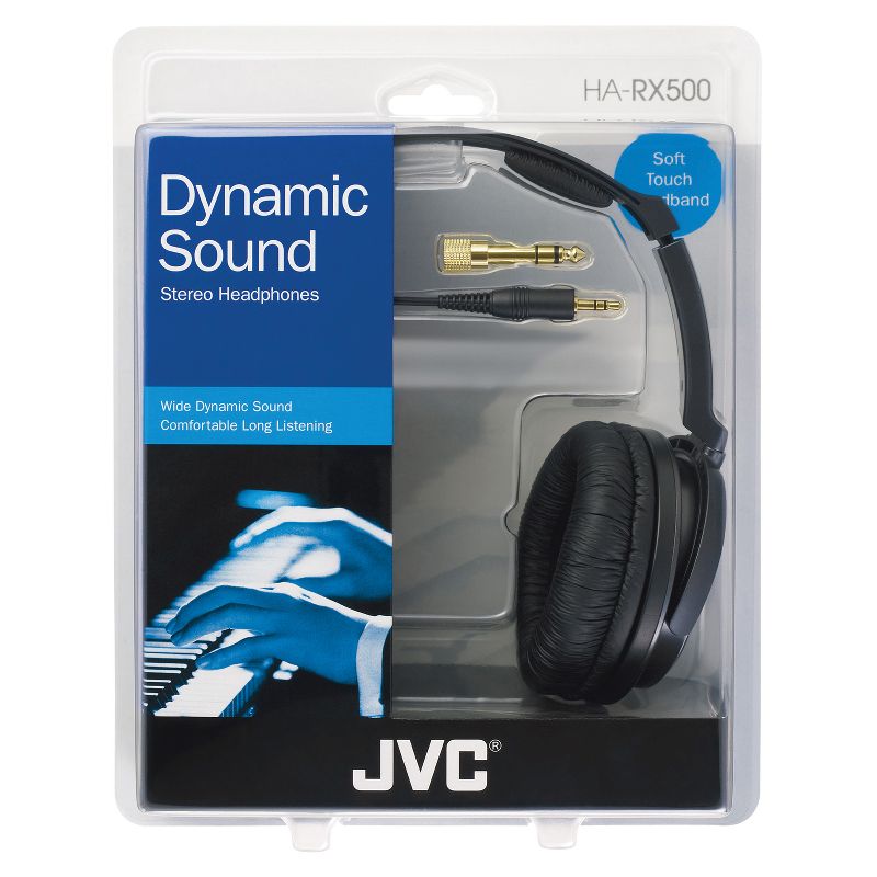 JVC® HA-RX500 Over-the-Ear Full-Size Headphones, 4 of 6