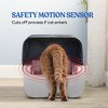 DOMETOUR Smart Litter Box Cat Litter Box with Wide Opening -Cat Toilet - 4 of 4