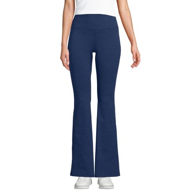 Lands' End Women's Active Hi Impact High Rise Slim Flare Pants