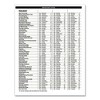 Eight-Person Group Practice Daily Appointment Book, 11 x 8.5, Black Cover, 12-Month (Jan to Dec): 2025 - 4 of 4