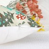 Unique Bargains Home Office Sofa Chair Couch Christmas Printed Velvet Throw Pillow Covers Set of 2 - 4 of 4