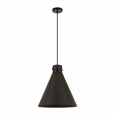 Newton Cone - 1 Light Pendant In Industrial Style-17.75 Inches Tall and 16 Inches Wide