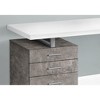 Sapphtopaz Modern Home Office Desks Computer Desk with Storage Drawers Writing Desk Gaming Desk Office Desk for Home Office - 2 of 4
