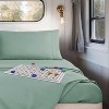 Nestl RV Queen Sheets, Super Soft 4PC Microfiber Sheet Set for Camper, Short Queen Sheets - 4 of 4