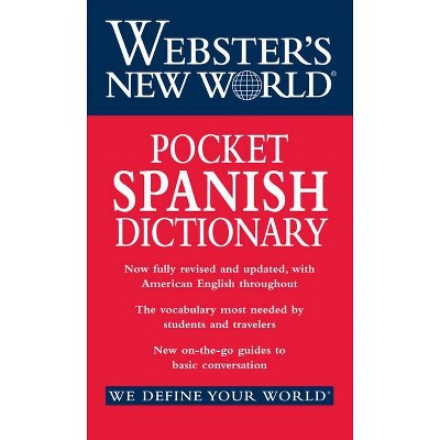 Webster's New World Pocket Spanish Dictionary - by  Harraps (Paperback)