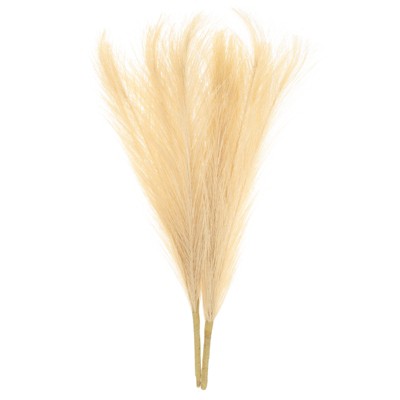 Unique Bargains Home Artificial Decoration Dried Plants 2 Pcs