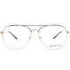 Michael Kors Procida  1116 Womens Aviator Eyeglasses Rose Gold 56mm - 2 of 3