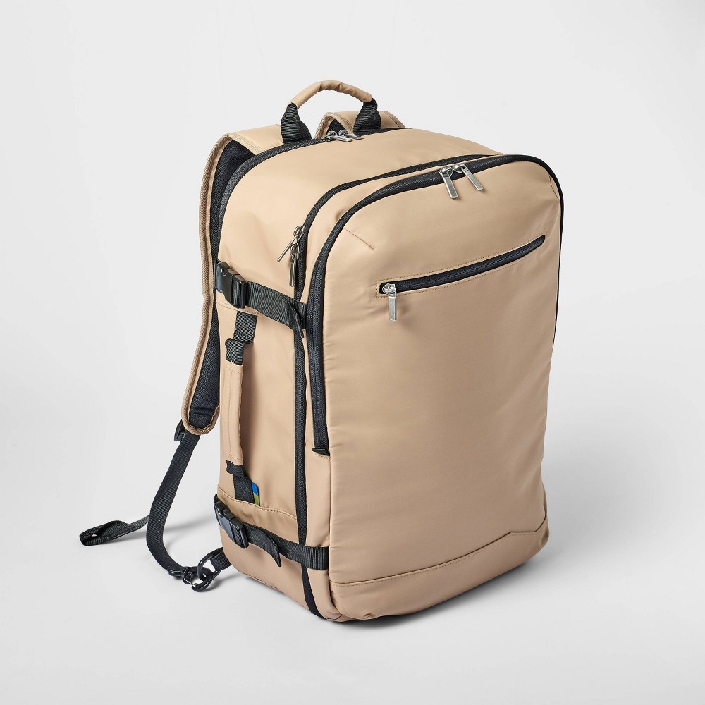 Photos - Backpack 35L Travel  Beige - Open Story™️: College Book Bag, 17" Laptop Ready