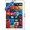Trends International NFL League - Logos 24 Framed Wall Poster Prints - 3 of 4