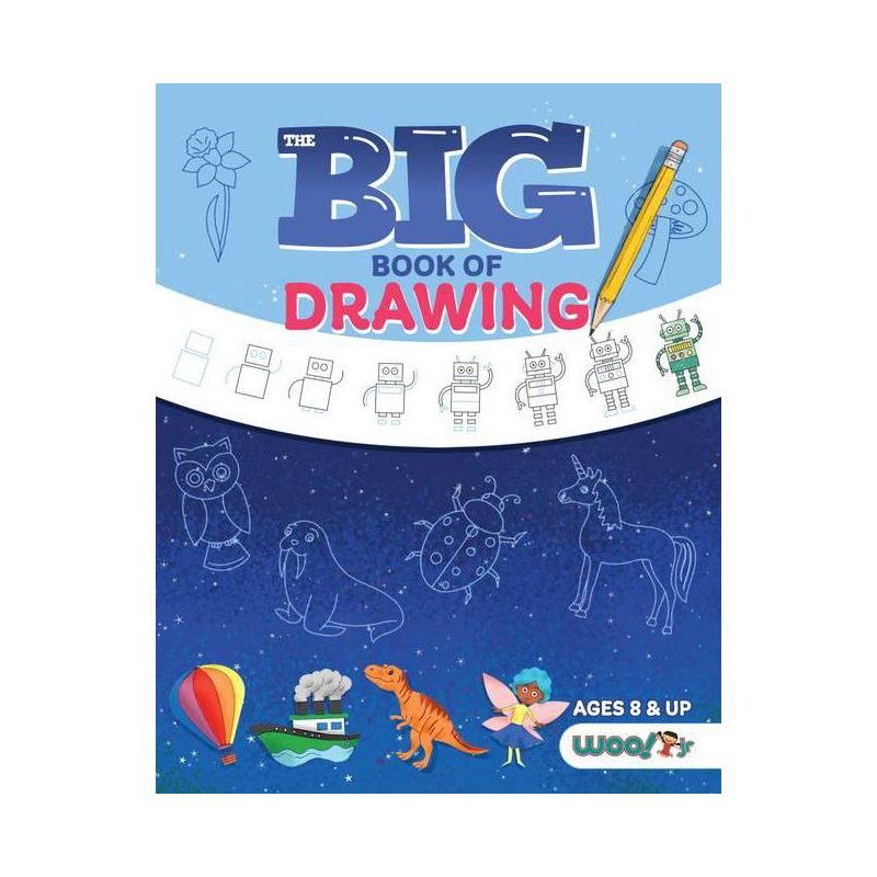 The Big Book of Drawing - (Woo! Jr. Kids Activities Books) by  Woo! Jr Kids Activities (Paperback), 1 of 2