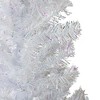Northlight 4' White Iridescent Pine Artificial Christmas Tree - Unlit - 2 of 4