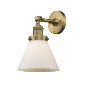 Cone - 1 Light Wall Sconce In Industrial Style-10.5 Inches Tall and 8 Inches Wide - 1 of 1