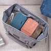 Okuna Outpost 4-Pack Soap Holder Travel Cases, Plastic Portable Soap Saver Set for Bathroom Organization, Traveling (4 Colors, 4.5x1.8x3.3 in) - 2 of 4