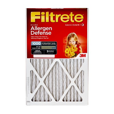 Filtrete Filters 16inch X 24inch X 1inch Allergen Defense