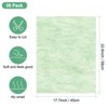 Unique Bargains Cotton Waterproof Floral Gift Wrap Paper 38 Pcs - 3 of 4