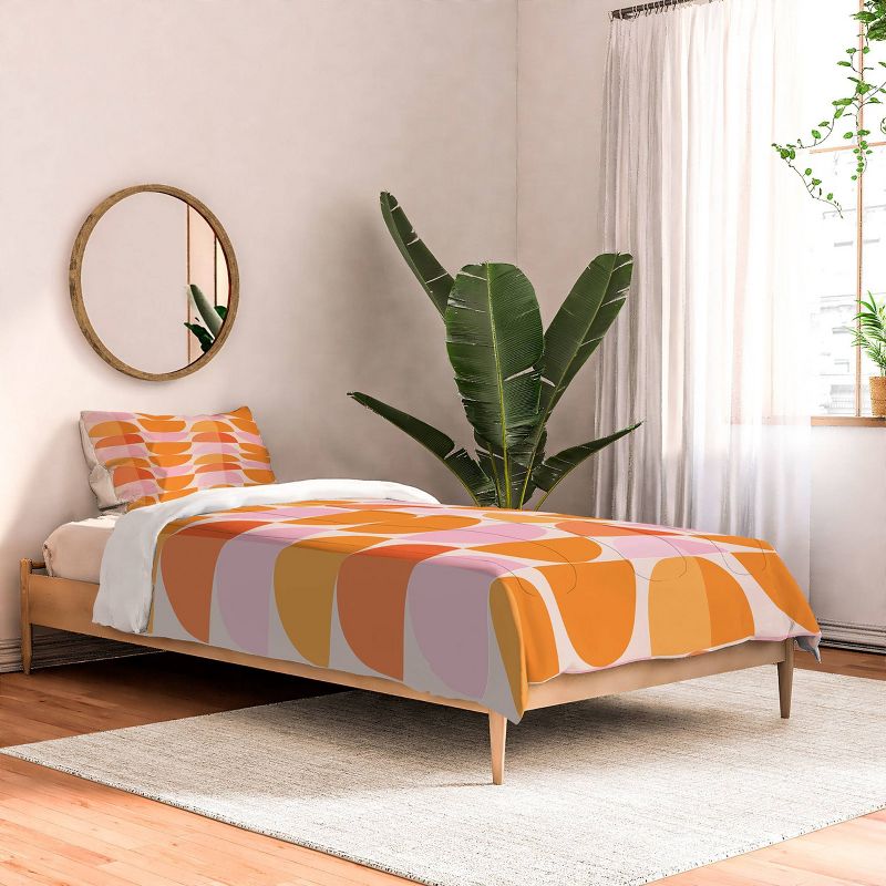 Deny Designs ThirtyOne Illustrations Tangerine Comforter Set Various Colors, 2 of 4