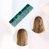 Unique Bargains Women Curly Thick Straight Hair Detangling Portable Wide Tooth Comb 1 Pc - 4 of 4