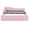 Whisen Twin Size L-Shaped Upholstered Daybed with Pop-Up Trundle, Suitable for Different Places - 4 of 4