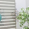 18" x 12" Eclectic Abstract Windchime Brass/Black - Olivia & May: Indoor Hanging Decor, Iron Craftsmanship, Made in India - 2 of 4