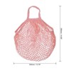 Unique Bargains Cotton Mesh Reusable Washable Grocery Bags 1 Pcs 15x13.8" - 2 of 4