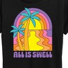 Women's - Instant Message - All Is Swell Sunset Short Sleeve Graphic T-Shirt - 2 of 4