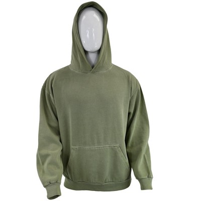 Expert Brand USA-Made Men's Oversized Heavyweight Cotton Pullover Hoodie
