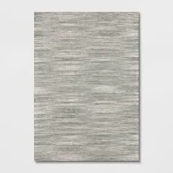 7'x10' Woven Area Rug Gray - Threshold™