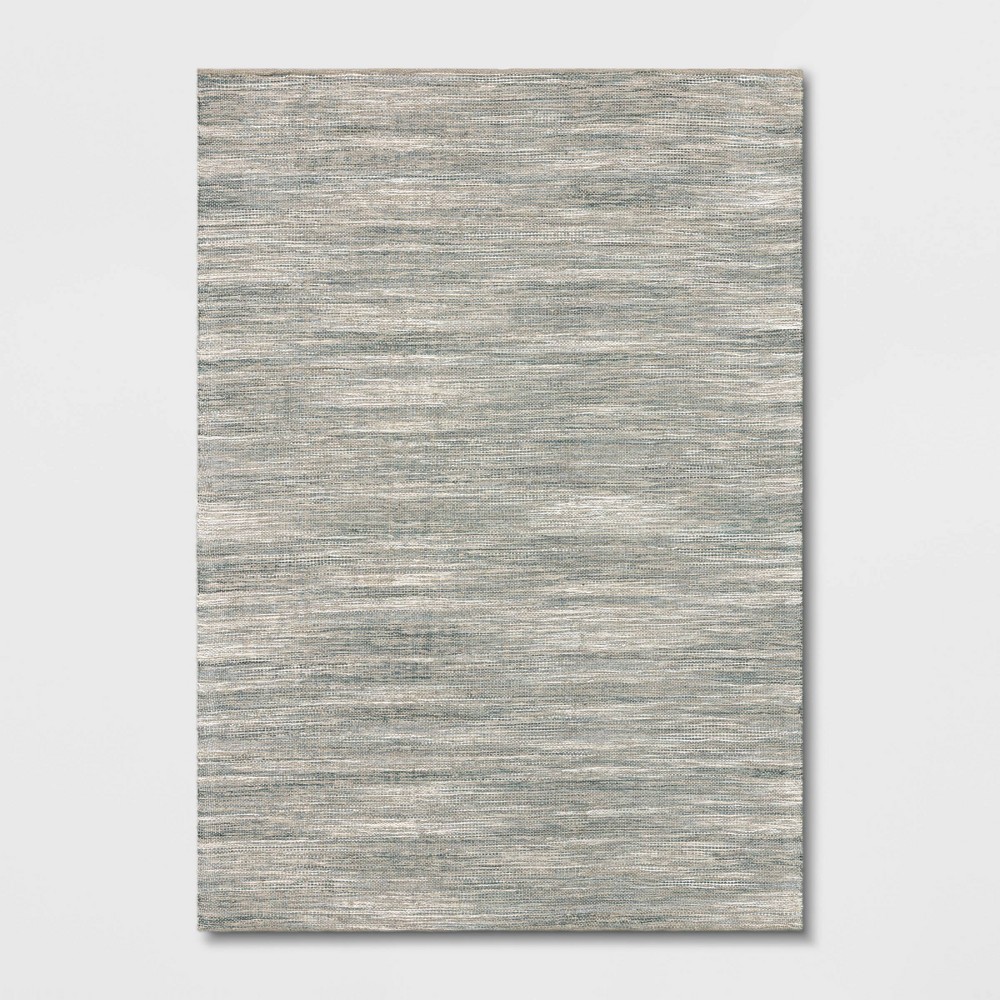 7'x10' Woven Area Rug Gray - Threshold™