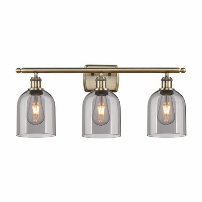 Bella - 3 Light Bath Vanity In Industrial Style-10.5 Inches Tall and 25.5 Inches Wide