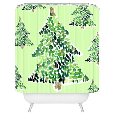 Cayenablanca Smells Like Christmas Shower Curtain - Deny Designs