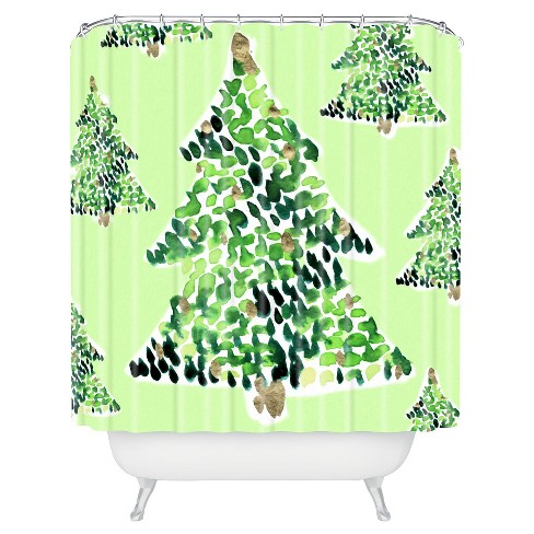 Cayenablanca Smells Like Christmas Shower Curtain Deny Designs