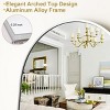 Beautyolove 64"L x 21"W Arched Full Length Mirror Free Standing Leaning Mirror Hanging Mounted Mirror - 3 of 4