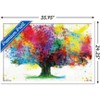 Trends International Color Bursting Tree Framed Wall Poster Prints - 3 of 4