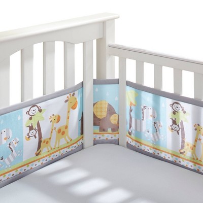 Are breathable mesh crib bumpers safer than regular crib bumpers