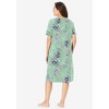 Dreams & Co. Plus Size Short T-Shirt Lounger - 3 of 4