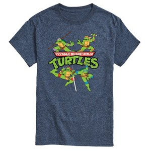 Men's - Teenage Mutant Ninja Turtles - Turtle Weapons Short Sleeve Graphic T-Shirt - 1 of 4