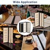WeChef 30 Pcs Restaurant Menu Covers Holders for 4.25 x 11" Paper 3 Page 6 View - 2 of 4