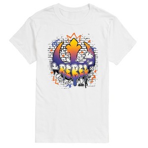Men's - Star Wars - Rebel Graffiti Short Sleeve Graphic T-Shirt - 1 of 4